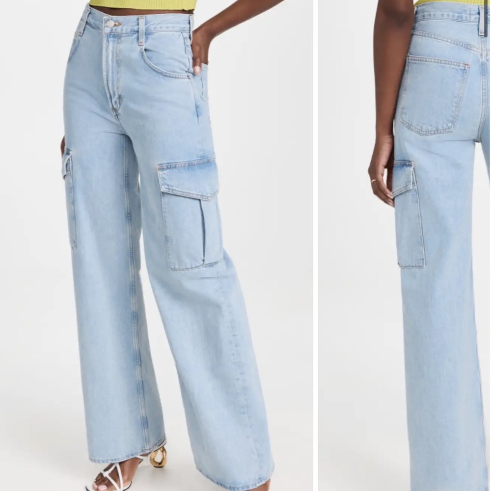 Agolde Minka Cargo Denim